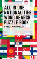 All In One Nationalities Word Search Puzzle Book