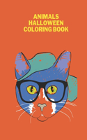 Animals Halloween coloring book: Animals and Halloween coloring book for kids & toddlers - activity books for preschooler - coloring book for Boys, Girls, Fun, ... book for kids age