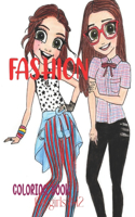 Fashion Coloring Book For Girls 8-12