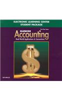 Glencoe Accounting: First Year Course, Electronic Learning Center Student Package