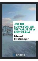 Joe the Surveyor: Or, the Value of a Lost Claim