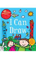 I Can Draw: With 40 Easy Step-By-Step Pictures