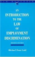 Introduction to the Law of Employment Discrimination