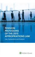 Pension Provisions of the 2015 Appropriations Law