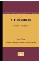 E.E. Cummings - American Writers 87