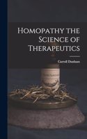 Homopathy the Science of Therapeutics