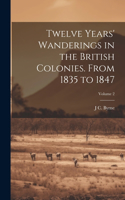 Twelve Years' Wanderings in the British Colonies. From 1835 to 1847; Volume 2