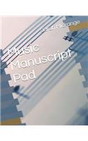 Music Manuscript Pad