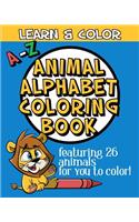 A-Z Animal Alphabet Coloring Book