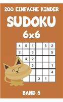200 Einfache Kinder Sudoku 6x6 Band 5