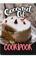 Coconut Oil Cookbook: Blank Recipe Book to Write in Cookbook Organizer
