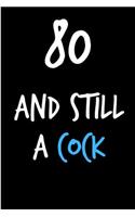 80 and Still a Cock