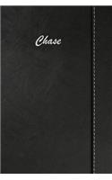 Chase: Weekly Meal Planner Simulated Black Leather Track And Plan Your Meals 52 Week Food Planner / Diary / Log / Journal / Calendar Meal Prep And Planning