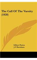 Call Of The Varsity (1920)