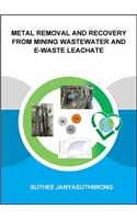 Metal Removal and Recovery from Mining Wastewater and E-Waste Leachate