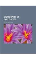 Dictionary of Explosives