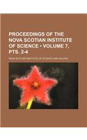 Proceedings of the Nova Scotian Institute of Science (Volume 7, Pts. 2-4): (English)
