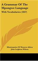 Grammar of the Mpongwe Language