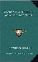 Diary of a Journey Across Tibet (1894)