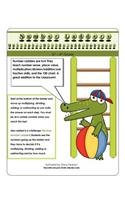 Number Ladders (add/subtract/multiply/divide): (English)