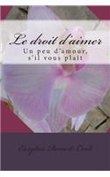 Le droit d'aimer