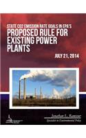 State CO2 Emission Rate Goals in EPA's Proposed Rule for Existing Power Plants