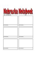 Nebraska Notebook - Amazing Nebraska Notebook, Journal or Sketchbook