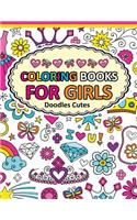 Coloring Book for Girls Doodle Cutes: The Really Best Relaxing Colouring Book For Girls 2017 (Cute, Animal, Dog, Cat, Elephant, Rabbit, Owls, Bears, Kids Coloring Books Ages 2-4, 4-8, 9-(Coloring Book for Girls Doodle Cutes)