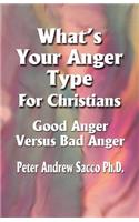 What's Your Anger Type For Christians - Good Anger Versus Bad Anger?