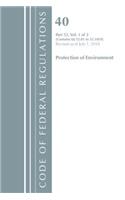 Code of Federal Regulations, Title 40 Protection of the Environment 52.01-52.1018, Revised as of July 1, 2018: (Code of Federal Regulations, Title 40 Protection of the Environment)