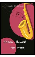 British Revival Folk Music Music Sheet