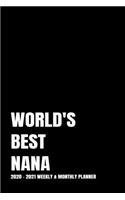 World's Best Nana Planner