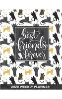 2020 Friendship Weekly Planner dated with to do notes
