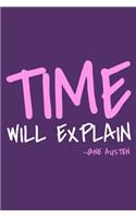 Time Will Explain - Jane Austen