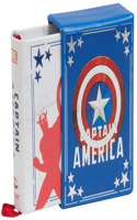 Marvel Comics: Captain America (Tiny Book): Inspirational Quotes From the First Avenger (Fits in the Palm of Your Hand, Stocking Stuffer, Novelty Geek Gift)(Tiny Book)