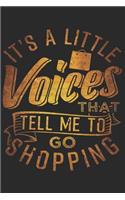 Shoppen Notizbuch: Shoppen Notizbuch die Perfekte Geschenkidee für Einkauf oder Shopping Fans. Das Taschenbuch hat 120 weiße Seiten mit Punktraster die dich beim Schre