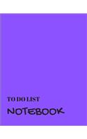 To Do List Notebook: Purple With Priority Tasks with Due Date - Personal and Business Activities with Level of Importance