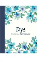 Dye Journal Notebook