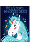 Unicorn Coloring Book: Unicorn Coloring Book for Kids with Fun, Relaxing, and Beautiful (Volume 1)