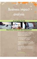 Business impact analysis