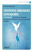 Citations bibliques expliquées