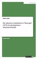 Die sukzessive Assimilation in 