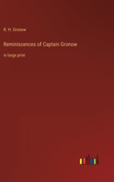 Reminiscences of Captain Gronow