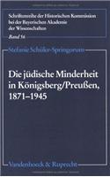Die Judische Minderheit in Konigsberg/Preussen 1871-1945