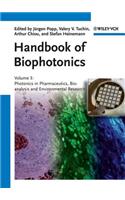 Handbook of Biophotonics, Volume 3