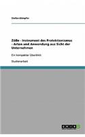 Zölle - Instrument des Protektionismus - Arten und Anwendung aus Sicht der Unternehmen: Ein kompakter Überblick
