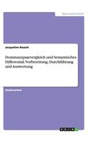 Dominanzpaarvergleich und Semantisches Differential. Vorbereitung, Durchführung und Auswertung