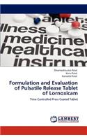 Formulation and Evaluation of Pulsatile Release Tablet of Lornoxicam