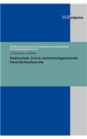 Postmortaler Schutz nichtvermogenswerter Personlichkeitsrechte