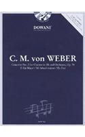 C.M. Von Weber: Concerto No. 2 for Clarinet and Orchestra, Op. 74 E Flat Major / Mi Bemol Majeur / Es-Dur